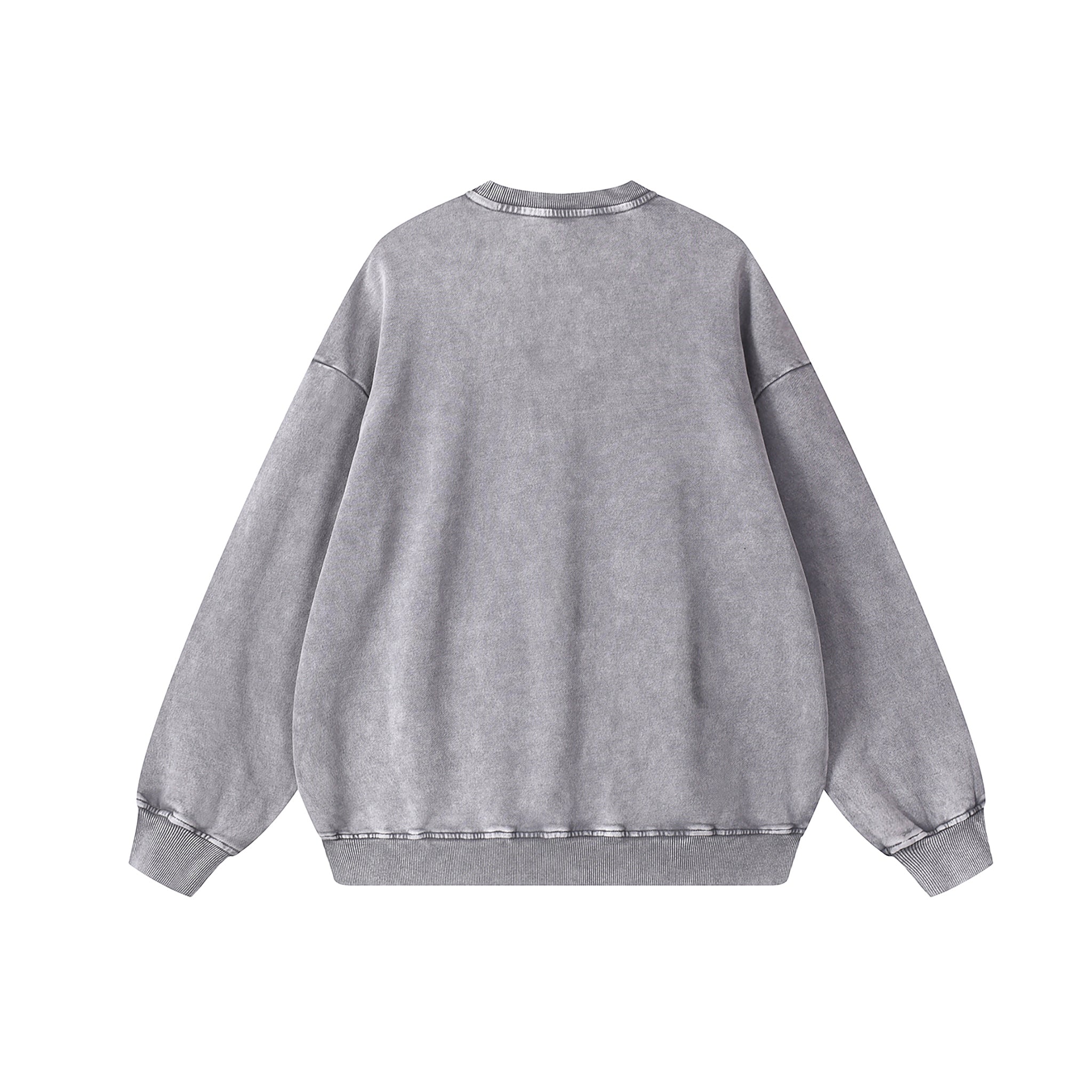 Acid Wash Oversize Sweatshirt